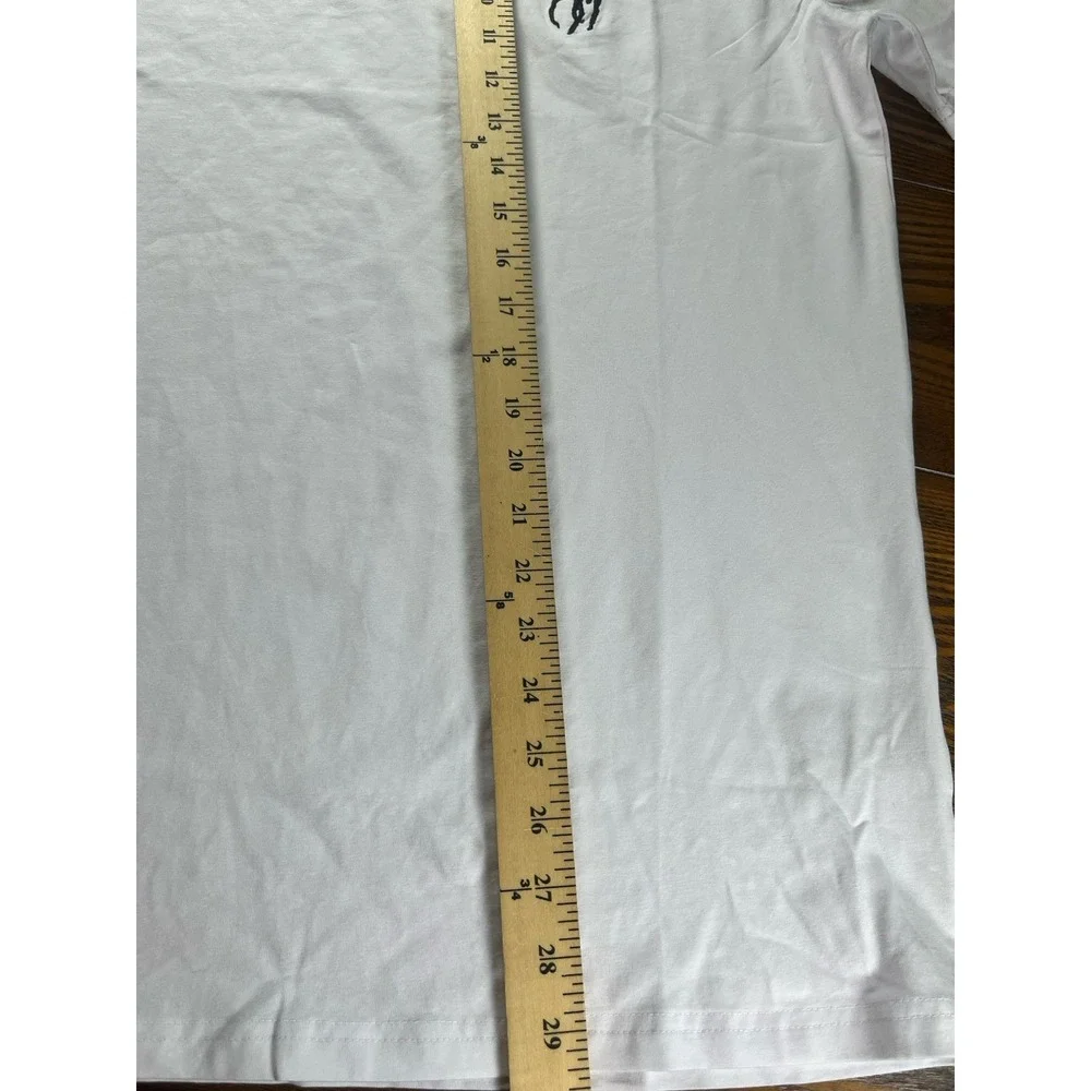 Polo Ralph Lauren Big Pony Cotton T-Shirt Mens Size Large White Short Sleeve #3